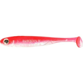 Fish Arrow Flash-J Shad #153 Solid Red Silver