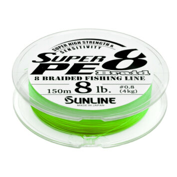 Sunline Super PE 8 Braid 150m Hellgrün